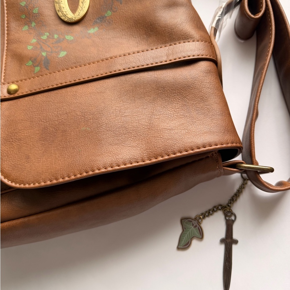 New Lord Of The Rings Crossbody Bag Leaves Messenger - Picture 10 of 11